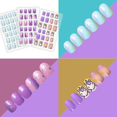 Allstarry ABS material nails are non-toxic and odor-free for worry-free wear.