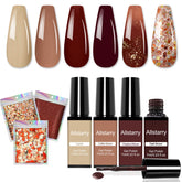 Allstarry fall nail colors palette for chic autumn manicures