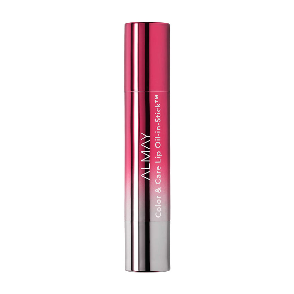 Almay Color & Care Lip Oil Stick Cake Walk 140 packaging highlights fragrance-free formula.