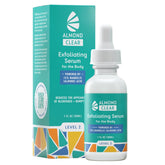 Almond Clear Body Clearing Serum bottle-front view for easy body acne care.
