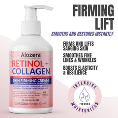 Alozera lotion bottle label highlights fragrance-free, hypoallergenic care for sensitive skin.