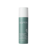 Alpyn Beauty Super Sculpt Serum bottle shows lightweight gel texture for facial contouring.