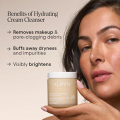 Alpyn Beauty Vitamin C-brightening action suggests a radiant-looking complexion.