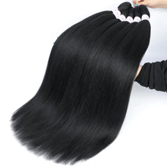Alrence hot water setting braiding hair demonstrates easy style changes
