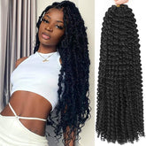 Alrence Passion Twist 24in front view packaging shows length and bundle.