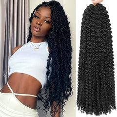 Alrence Passion Twist 24in front view packaging shows length and bundle.