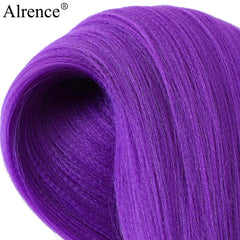 Alrence purple braiding hair 30-inch two packs provide ample supply for fuller styles.