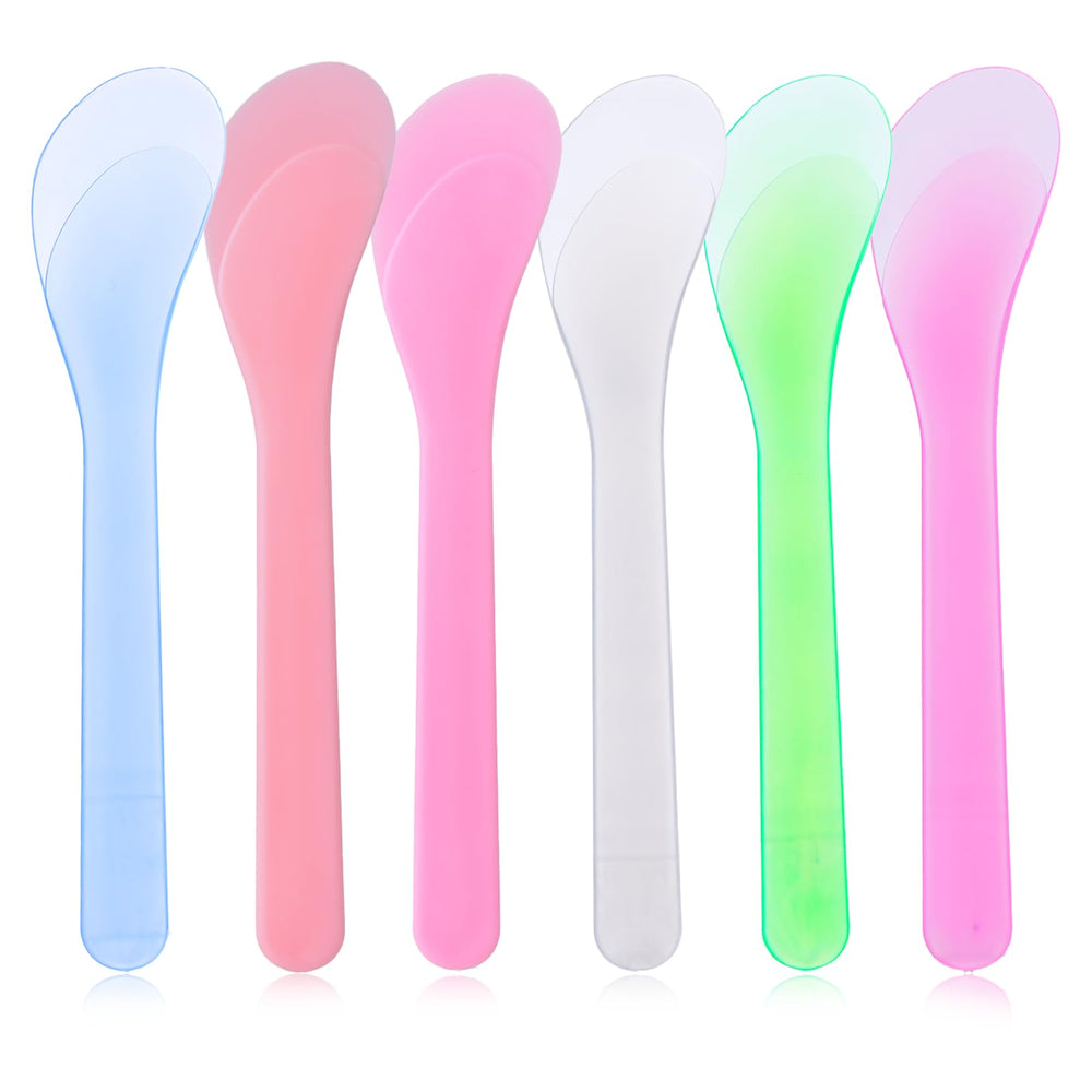 Alrhso six-piece makeup scoops spatulas for mess-free mask application