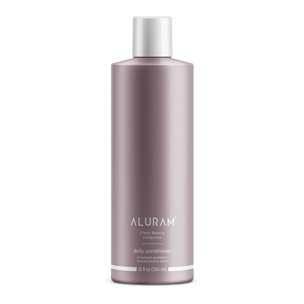 ALURAM Coconut Water Daily Conditioner bottle showcasing deep hydration and radiant shine.