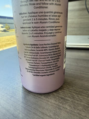 ALURAM coconut water purple shampoo lather delivers rich foam to neutralize brass