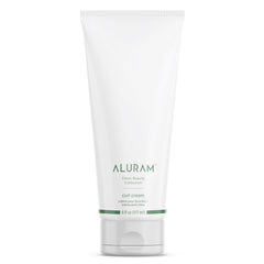 ALURAM Curl Cream definition-application demonstrating defined curls and control