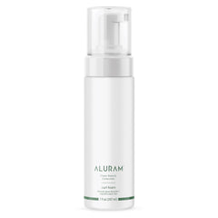 ALURAM Curl Foam bottle shows lightweight hydration for defined curls