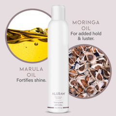 ALURAM Finishing Spray UV protection shields color and shine in sunny conditions
