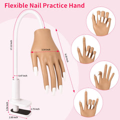 ALUROICE T-shaped slot locks nail tips to prevent detachment during practice