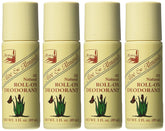 Alvera all natural roll-on deodorant Aloe & Almonds bottle promotes long-lasting freshness.