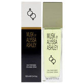 Alyssa Ashley Musk citrus top notes highlight bergamot for an energizing opening.