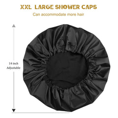 Amamba real satin lining offers breathable hair protection against moisture.