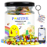 AMAQUANG 90+ positive messages jar offers colorful daily motivation.