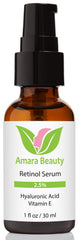 Amara Beauty serum with hyaluronic acid highlights hydration and plumpness