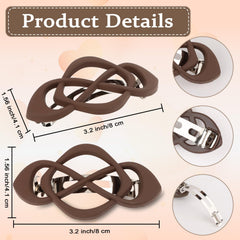Amariver hair barrettes four-color set complements outfits.