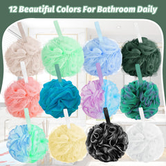 Amazerbst loofah colorful-shower-loofah adds color and rich lather
