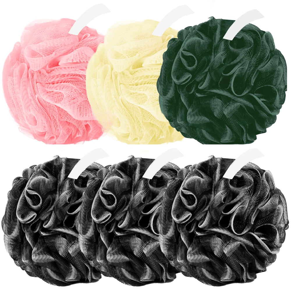 Amazerbst loofah with soft-dense mesh for gentle exfoliation and smooth skin
