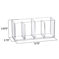 Amazing Abby Glamour clear material close-up highlights durable, shatter-resistant design.