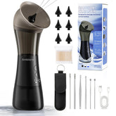 AMBIORA ear wax removal with one piece tank shows simple maintenance and clean design