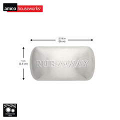 Amco Rub Away Bar shows hands with garlic odor removal for fresh kitchen prep.