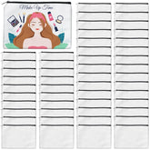 AMDAILY canvas makeup bags 50pcs gift box set for gifting or travel