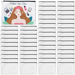 AMDAILY canvas makeup bags 50pcs gift box set for gifting or travel