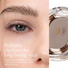 AmeliSeoul Macaron Gray brush-application image highlights easy diffused application.