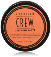 American Crew Defining Paste 3oz pack 2 bottle closeup shows flexible hold for natural finish