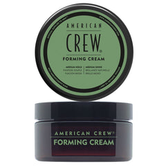 American Crew Forming Cream 3oz tub closeup showing pliable hold for flexible styling