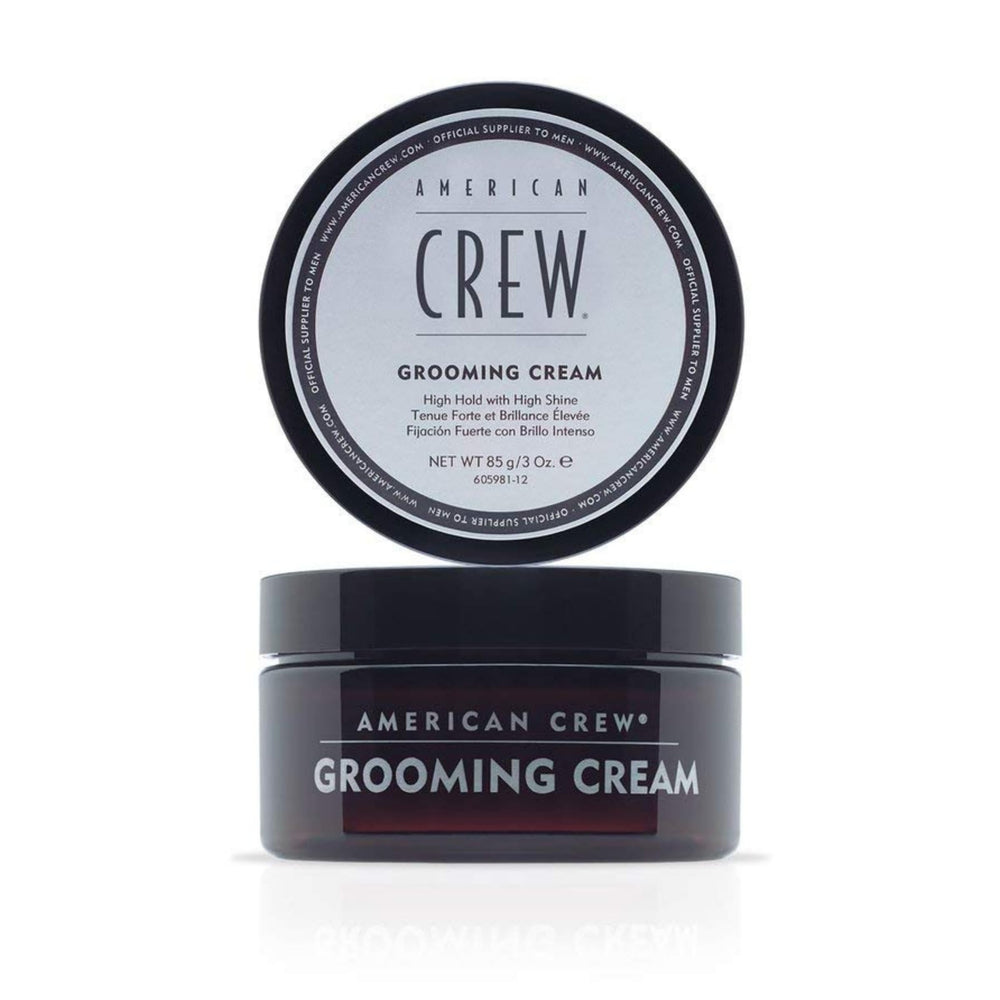 American Crew Grooming Cream old version jar with high hold for polished styles
