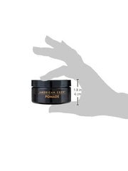 American Crew pomade applied to towel-dried hair for easy placement and shaping.