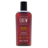 American Crew Deep Moisturizing Shampoo bottle promises daily hydration for softer hair.