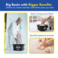 American Wellness Authority AWA convex dots detail highlighting targeted pressure relief during soak