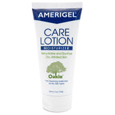 AMERIGEL Care Lotion bottle label highlights APMA approved diabetic skincare