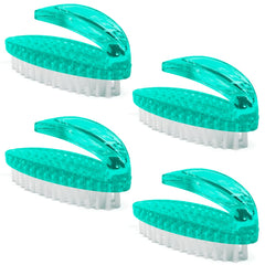 AMERWASH PLUS handle grip nail brush green enables secure grip for greasy DIY tasks