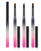 AMilHiTon OPI remover brush round brush cleans cuticles with precise polish removal.
