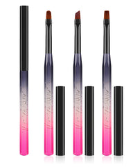 AMilHiTon OPI remover brush round brush cleans cuticles with precise polish removal.