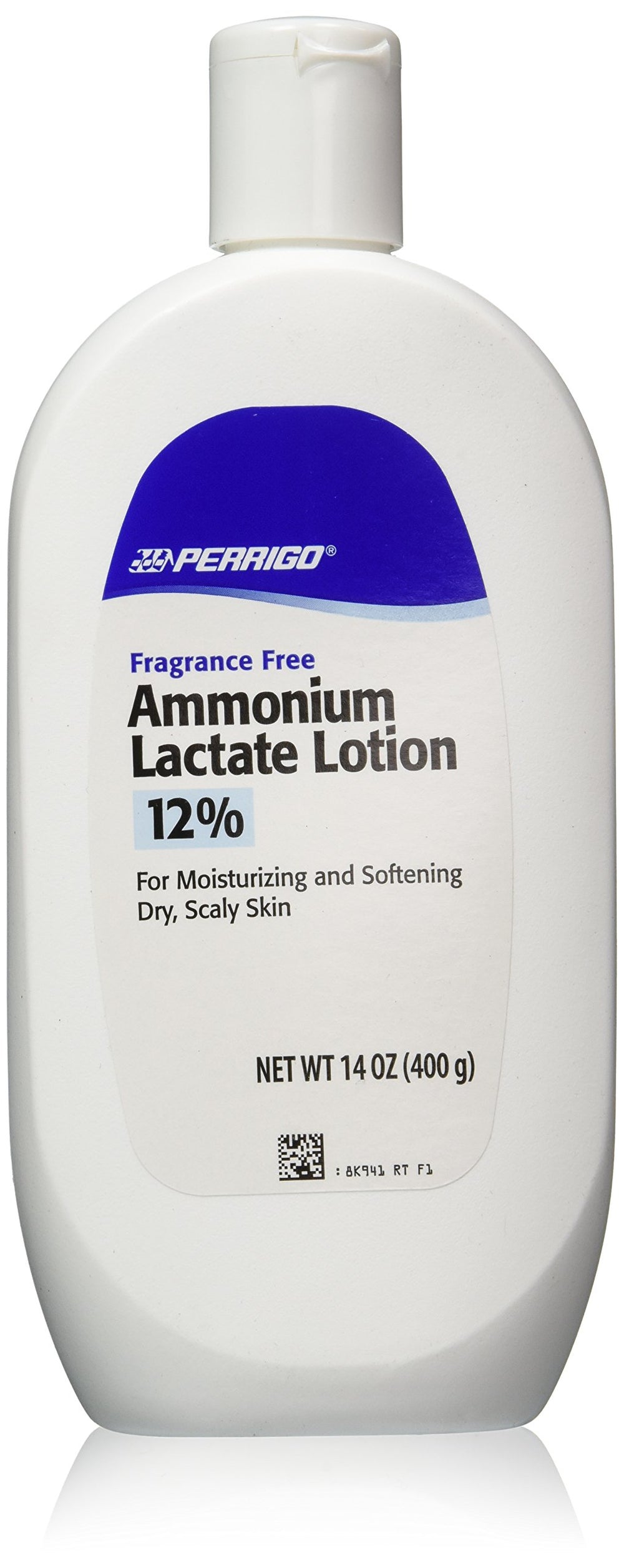 Ammonium Lactate Lotion 12% fliptop bottle showcased for daily hydration.