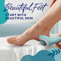Amope Pedi Perfect Pro regular coarse roller head for smoothing everyday rough skin.