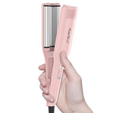 AmoVee hair crimper plate 0.59 inch for quick volumizing curls at home