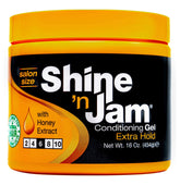 AmPro Shine 'n Jam Extra Hold for braids and twists with firm hold.