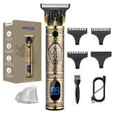 AMULISS professional hair clippers front view for precise trims