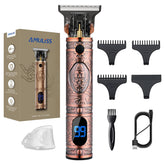 AMULISS professional hair trimmer front view for easy home grooming.