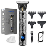AMULISS professional trimmer blade closeup for precise trims at home.