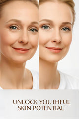 AMZEYE snail mucin elasticity closeup demonstrates improved resilience and subtle radiance